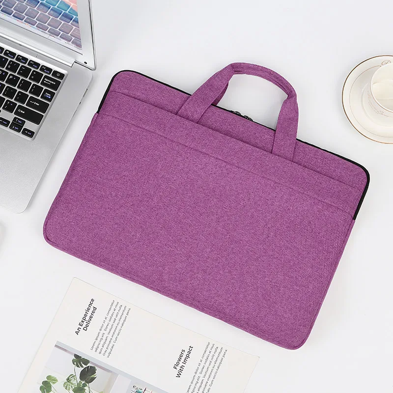 Custom High Quality Simple Laptop Sleeve Bags with Zipper for 13 14 15 17 Inch Laptop Case Bags