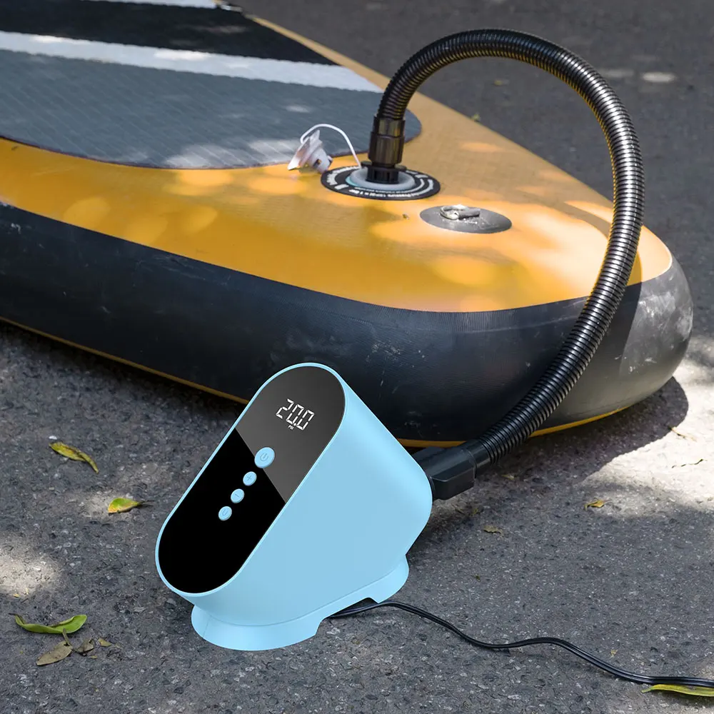 Water Sports Entertainment Equipment Swimming Ring Paddling Pool Pump Lightweight Sup Electric Pump 20Psi