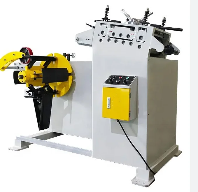 2 In 1 Straightener And Decoiler Leveler And Uncoiler Rack Leveling Machine For Sheet Coil