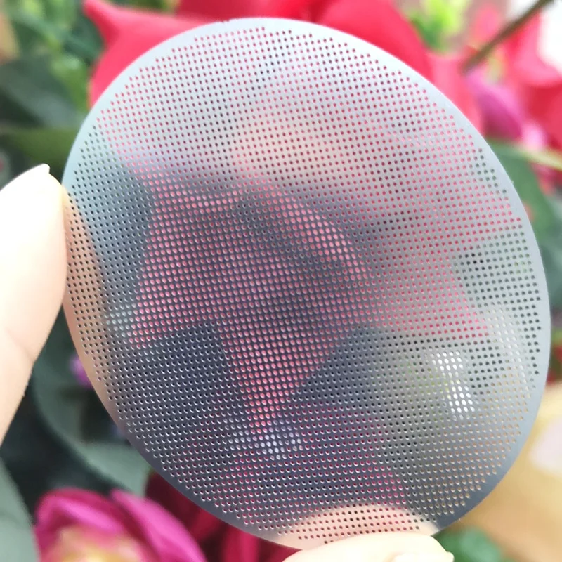 Factory custom SUS 304 316 301 stainless steel porous disc with photo etching process