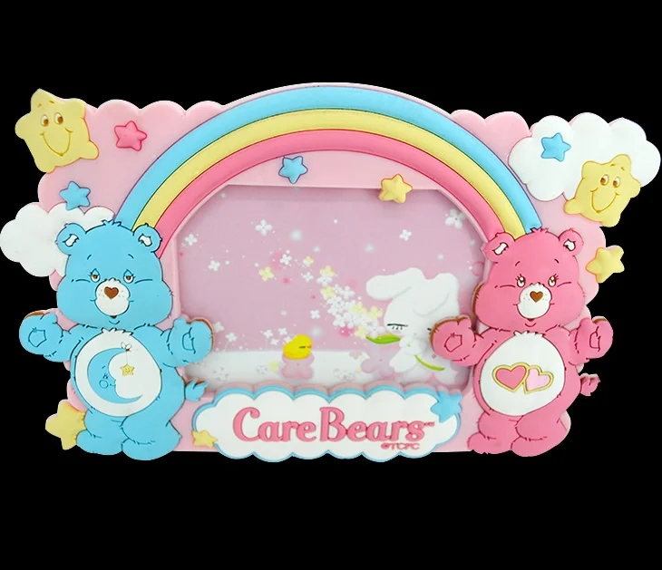 Custom eco friendly soft rubber magnet 3d photo frame for home wirh logo OEM promotional souvenir gift photo frame