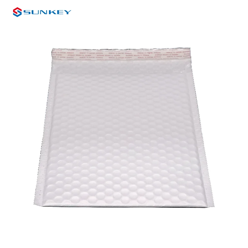 High Quality Logo Printed Envelope Padded Postal Courier Shipping white matte poly mailer bag