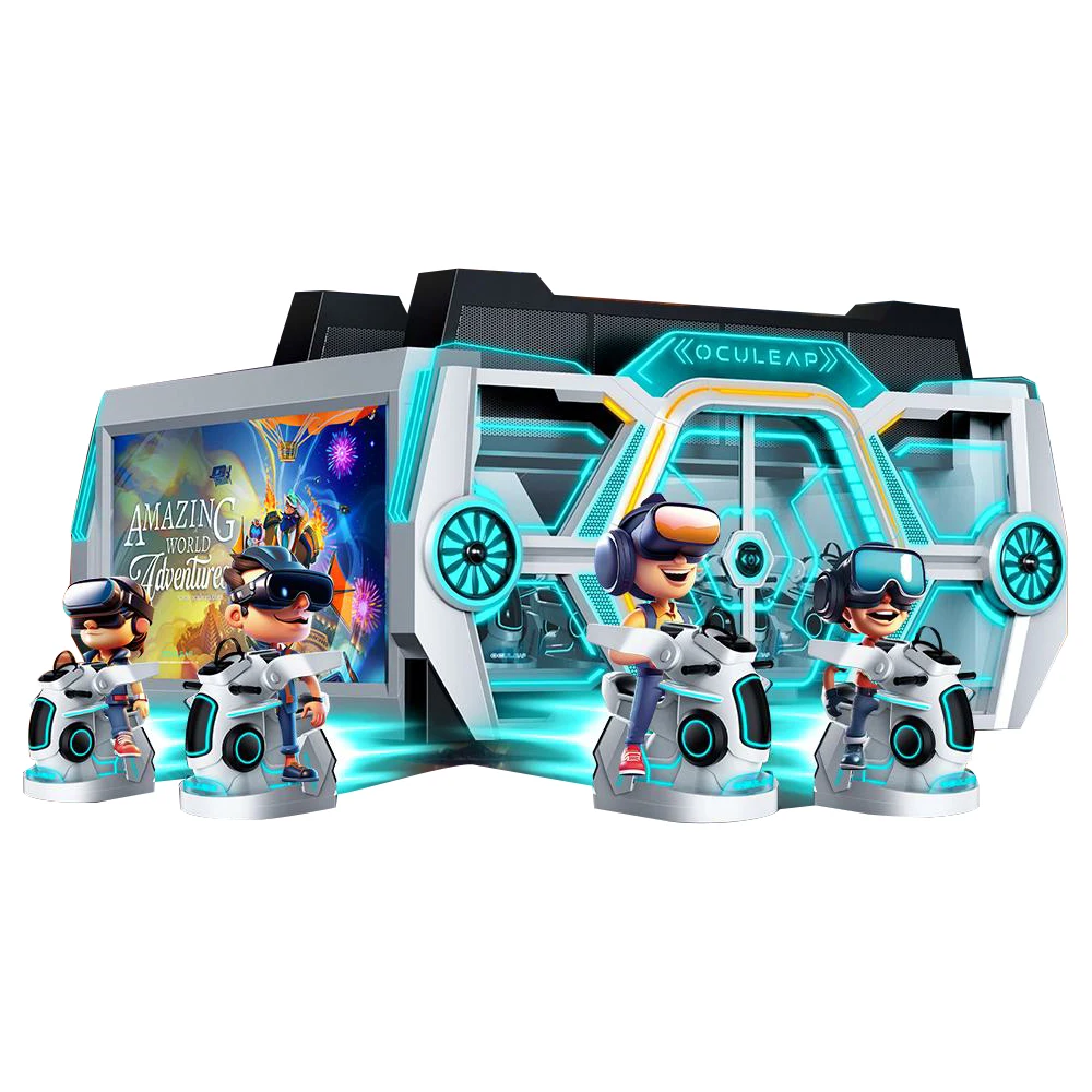Virtual Reatily Game Room Arcade VR Setup 9D VR Amusement Theme Park Kid Playground Indoor Video Games Equipment