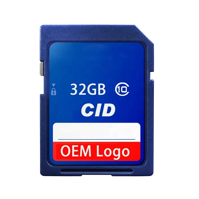 OEM Стандартная индивидуальная Замена Cid карта памяти 2 ГБ 4 8 16 32 64 Гб Sd