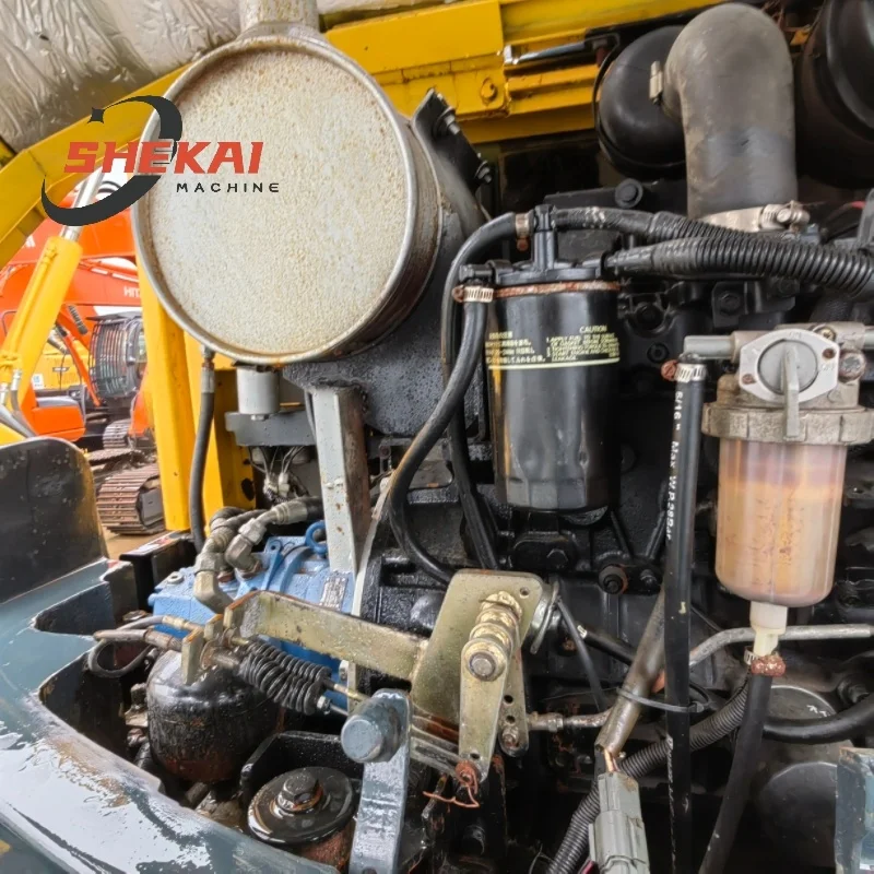 Korean made 6ton used excavator machine hyundai used excavator with wheels 60 80 130 140 in Shandong