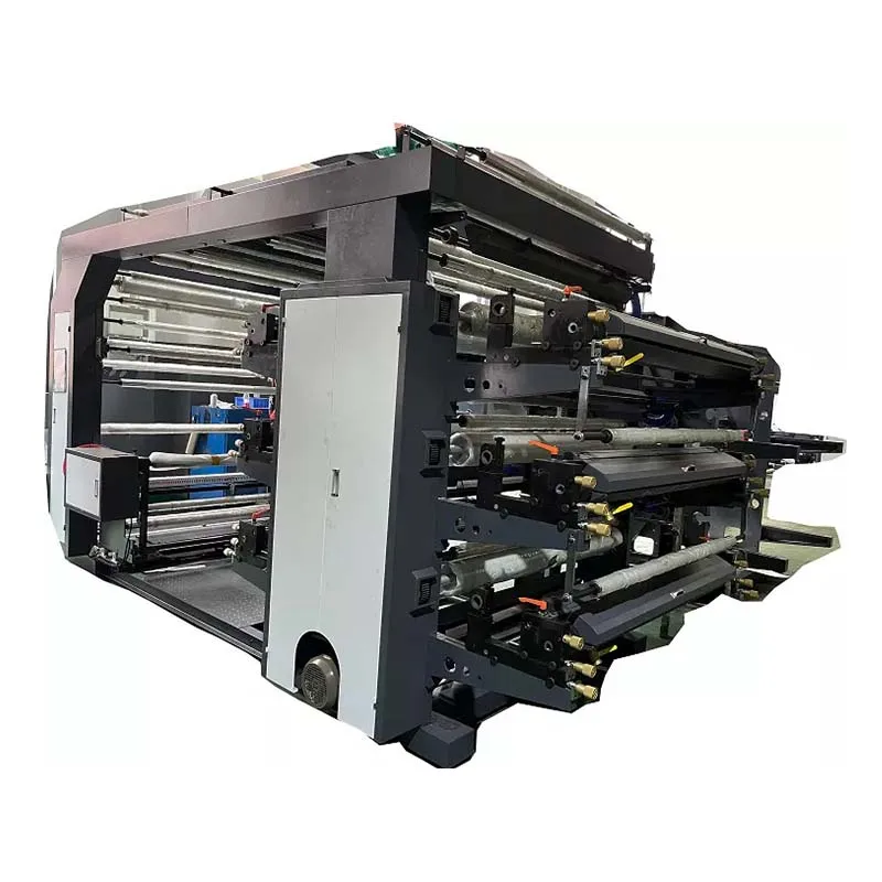 100m/min Automatic flexo press four color non-woven fabric bag printing machine flexo printing machine