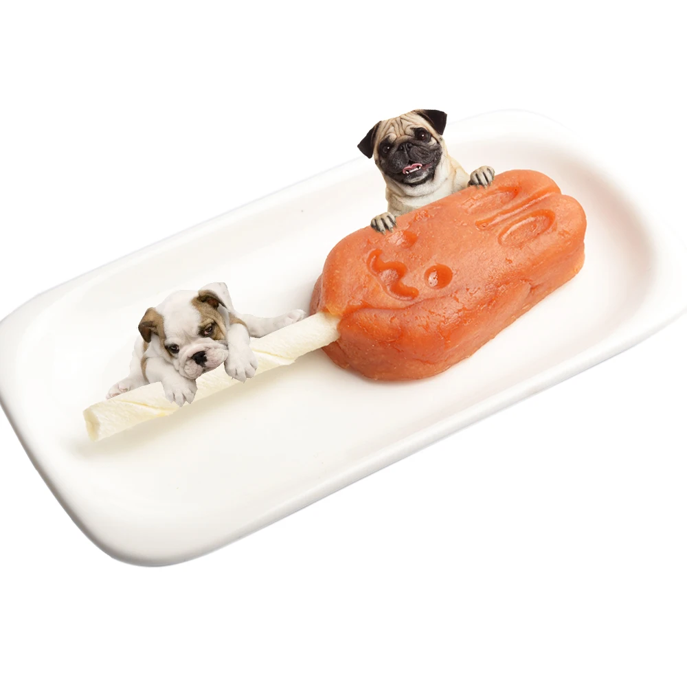 Funny Dog Snack Chicken Lollipop Dog Treats Pet Chew Treats Puppy Dog Lollipop