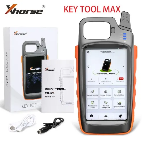 2021 Новое поступление Xhorse VVDI Key Tool Max с MINI OBD Поддержка работы Condor Dolphin