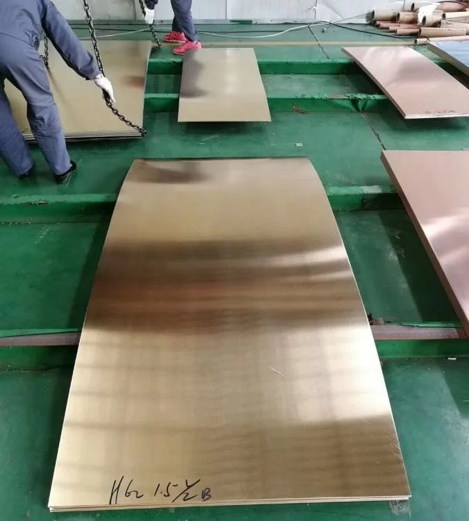 solid brass plates strip brass sheet for corrosion resistant components on ships