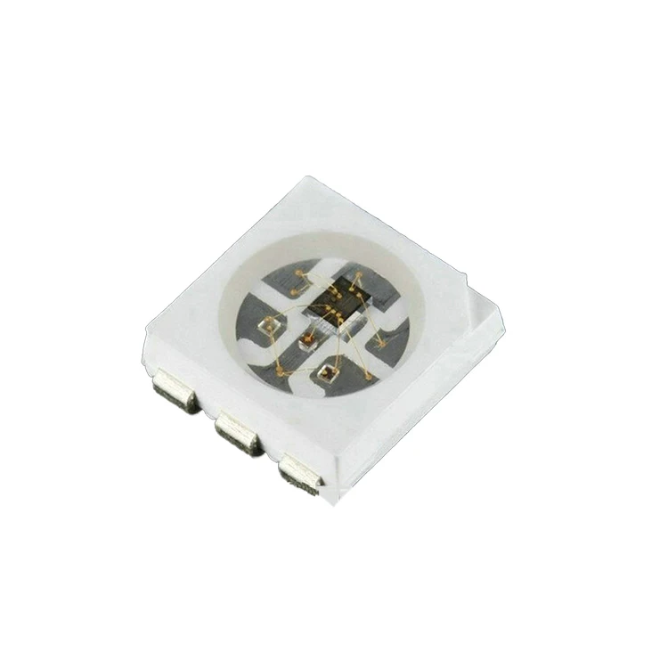 
 6pins, интеллигентая (ый) управления светодиодным источником света Встроенная микросхема SK6812 SMT 5050 светодиодный чип  
