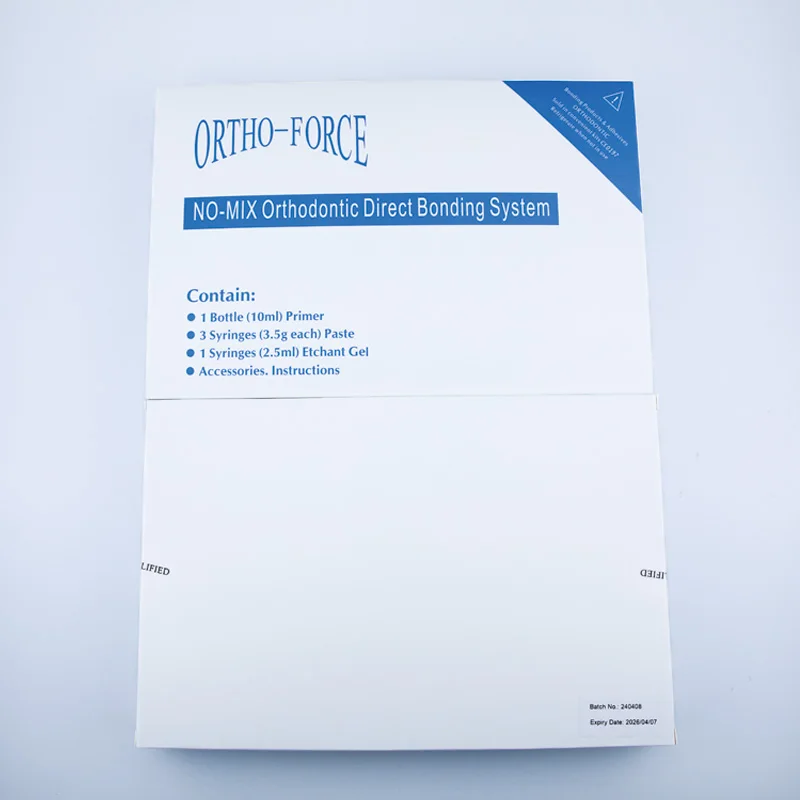 Premium Ortho-Bonding Adhesive - Easy Application, Light-Cured, Long Lasting Bond