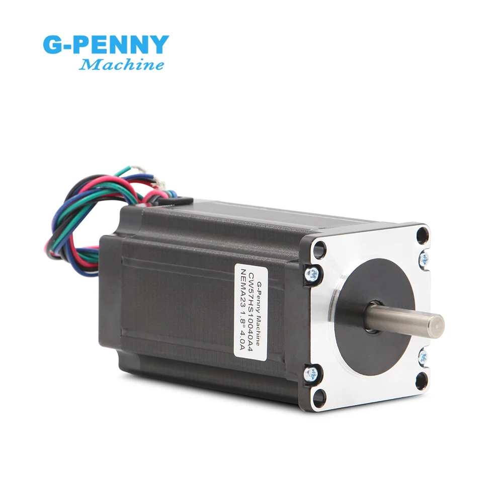 G-Penny NEMA23 57*100 Stepper Motor 300N.Cm 4A L=100mm 3Nm 4 Lead for CNC Engraving Machine 3D Printer