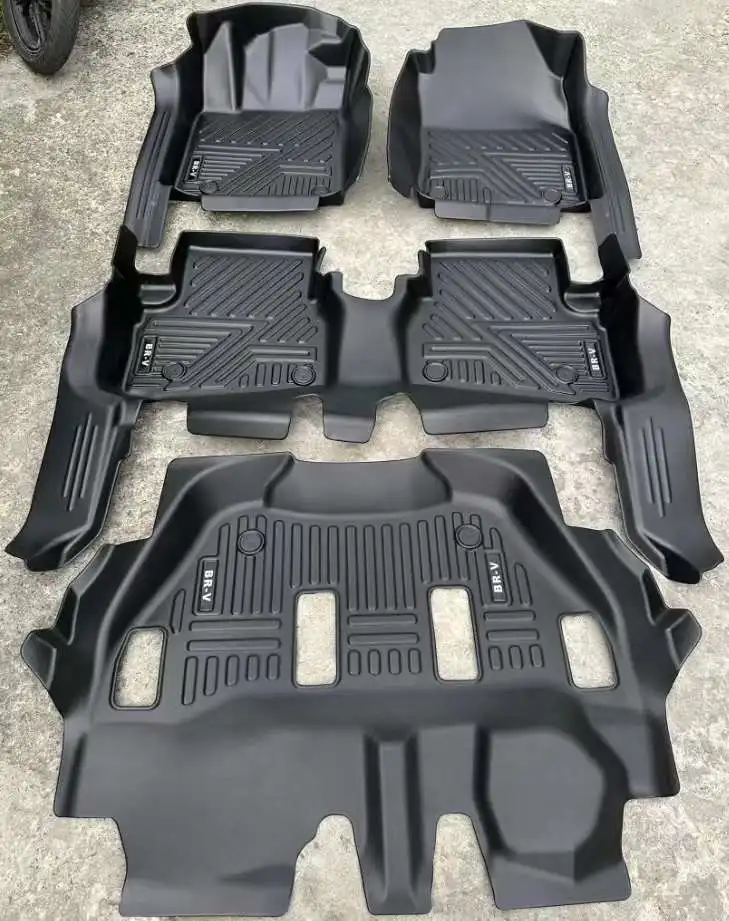 wholesale Car Interior Accessories non slip design tpe floor carpet Car foot Mat For Honda BR-V 2023