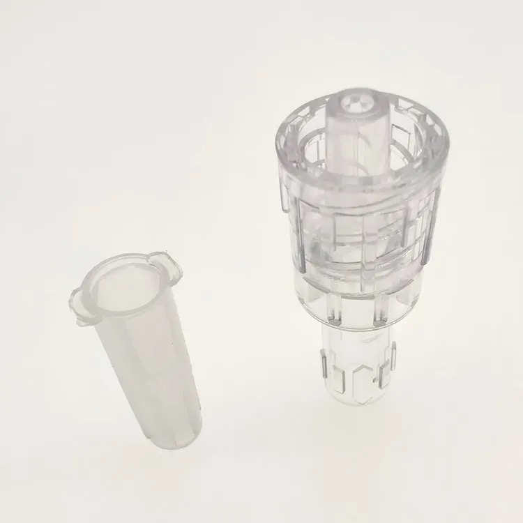 Medical disposable Luer Lock needle free connector