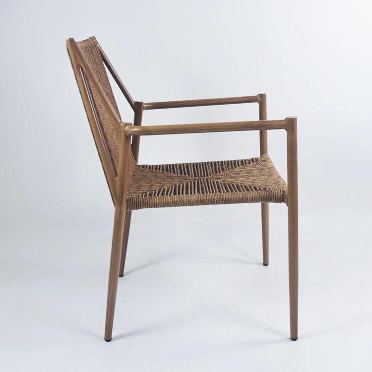 Modern Outdoor Patio Chair Coffee Restaurant Furniture Wicker Rattan Chairs