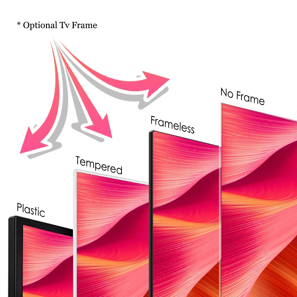 China Electronics TV Supplier 43 50 55 65 75 85 Pouces Television 4K Smart TV Wholesale Price