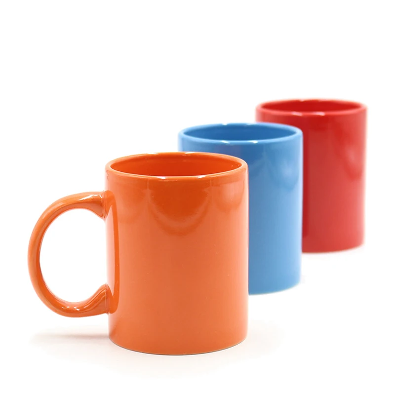 Cheap Manufacturer Supplier Popular Top Grade porcelain Cup Blanks Sublimation mug Custom logo & gift box For Sublimation