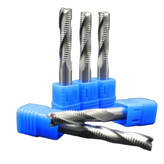 Factory Direct Sales Quality CNC Carbide Router Bits Rough End Mill Milling Cutter for Woodworking