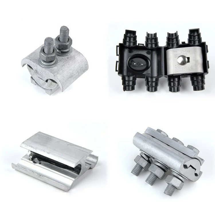 Wholesale aluminium heterotypic parallel groove PG clamp
