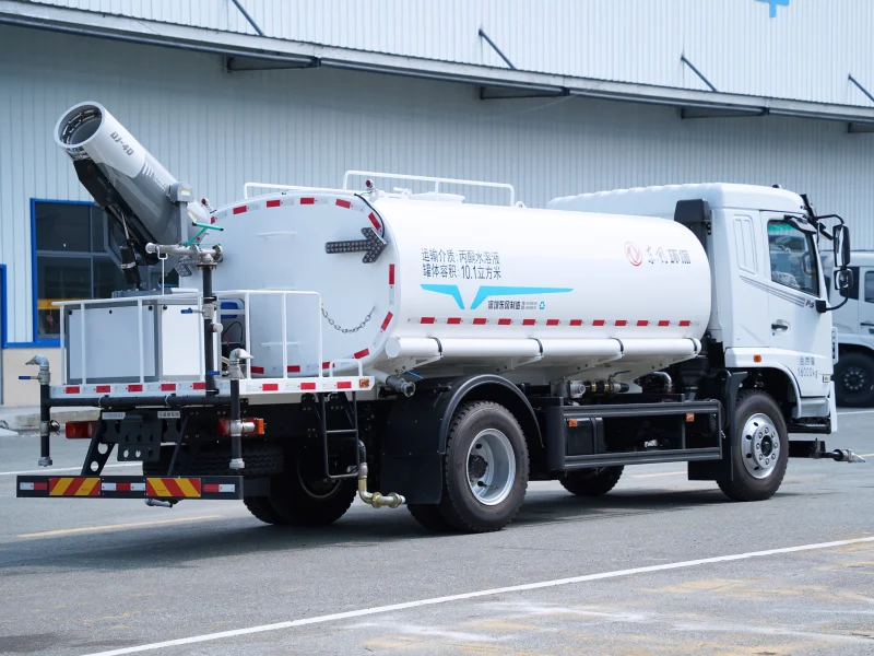 EQ5160GPSSEH6  Green spraying truck with Euro V emission stage Dongfeng sanitation cleaning truck