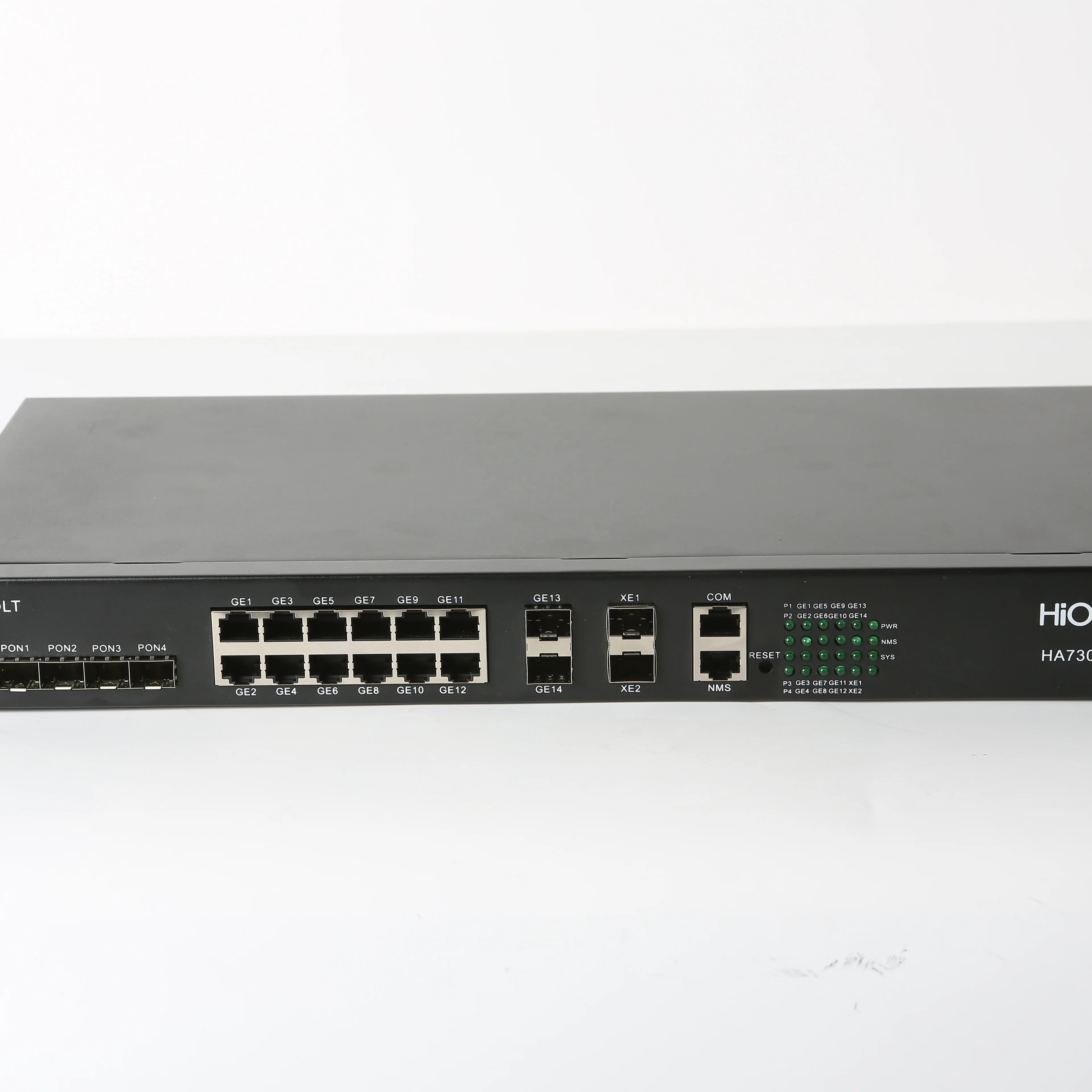 10G Epon olt 4 ports 4PON epon 2 10GE uplink epon olt single power without SFP modules HA7304NX