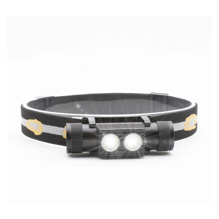 2021 горячая Распродажа индивидуальный алюминиевый сплав Высокий люмен перезаряжаемая батарея портативный налобный фонарь