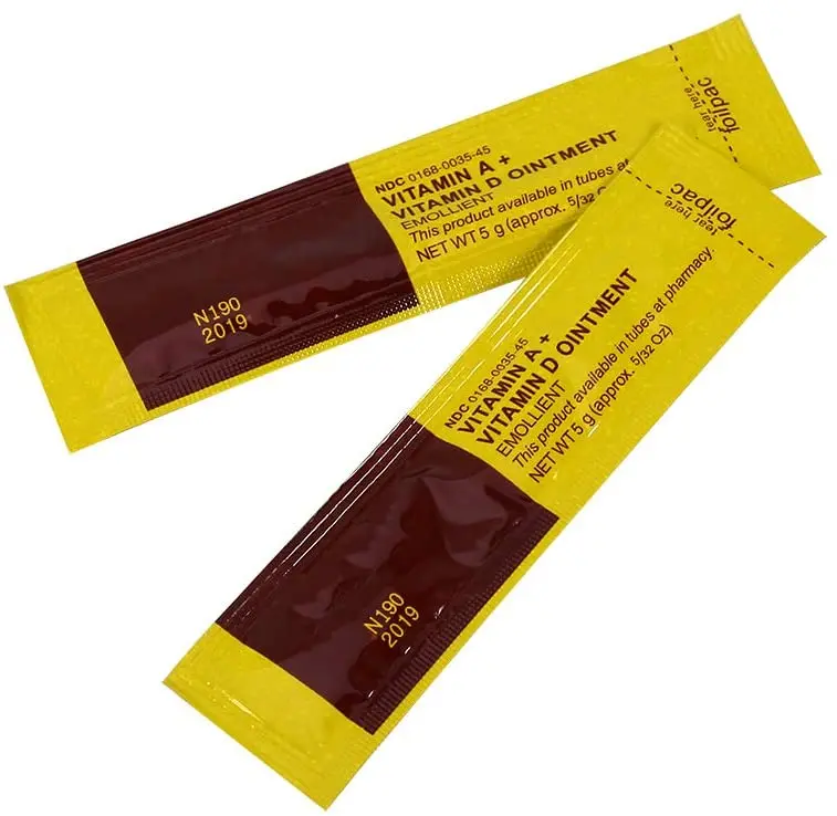 100Pcs 5G Permanent Makeup Repair Gel Tattoo Ointment Vitamin A&D Cream Microblading Accessories For Aftercare