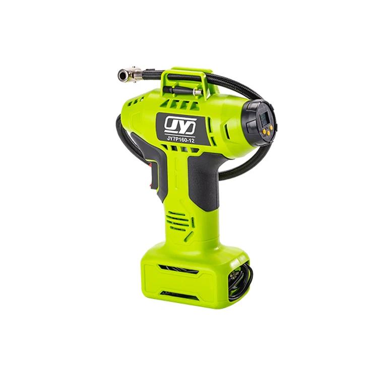 dc 12v digital tire inflator, portable air compressor for car, 160psi preset value auto shut off tire air pumps