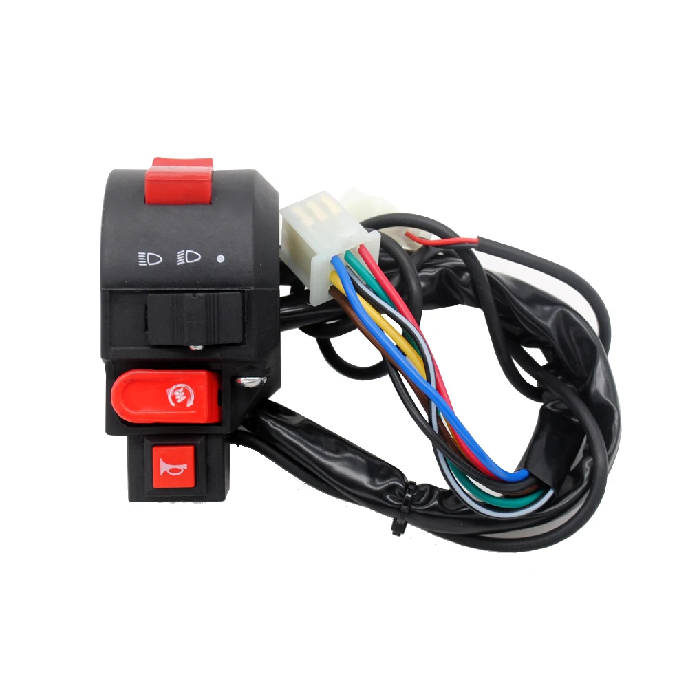3 Function 9 Wires Handlebar Start Kill Switch For 50cc 70cc 90cc 110cc 125cc 150cc TaoTao Chinese ATV