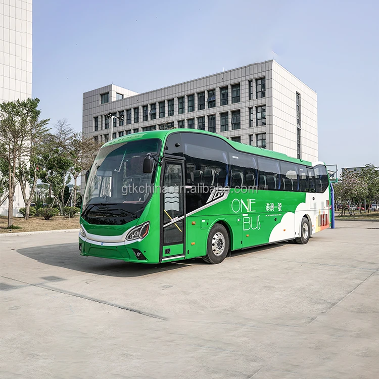 12m 50 seater diesel tourist Coach Bus with Toilet 60 seater luxury manual automatic tour coach bus for sale