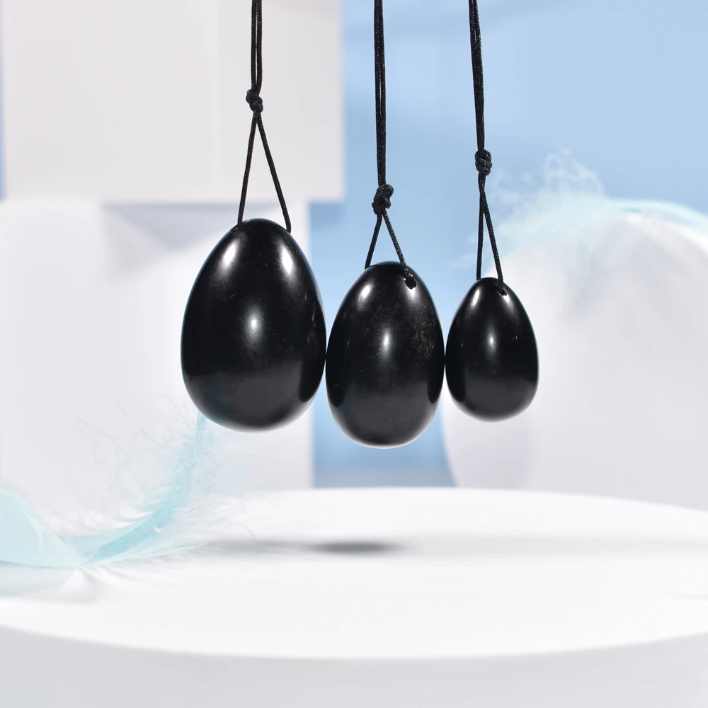 Wholesale 100% Natural Jade Eggs 3 in 1 Set Natural Youni Jade Eggs