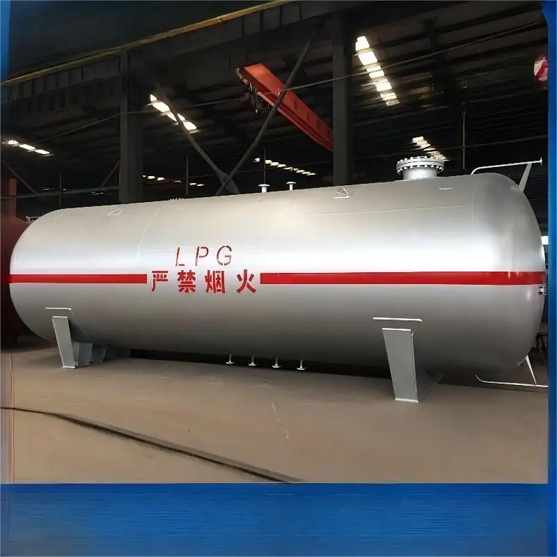 ZJTZ19-027 New Stainless Steel LPG Plant Gas Storage Tanks Competitive Price Liquified Petroleum Pressure Vessel Storage Tank