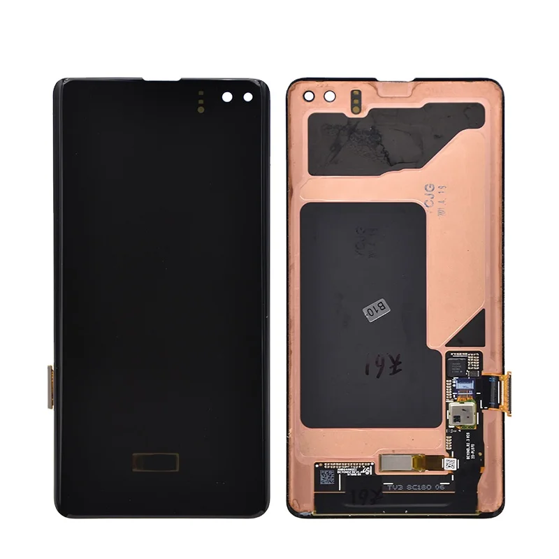 high quality mobile phone lcd display touch screen lcd replacement parts original AMOLED screen for samsung galaxy s10
