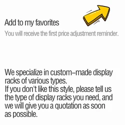 Creative Pop Up Customized Material  Floor Nail Polish Display Stand