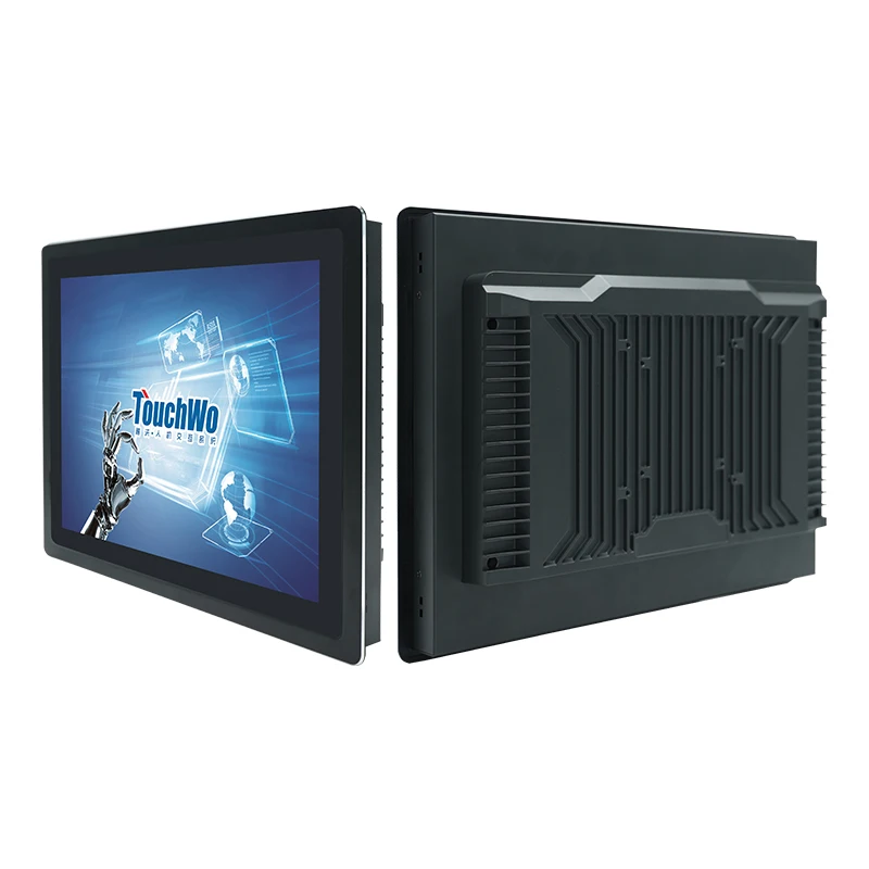 Factory price 10.1 12.1 15 17 19 inch Industrial All in one PC Embedded ip65 Wall Mount Touch Screen Panel Pc