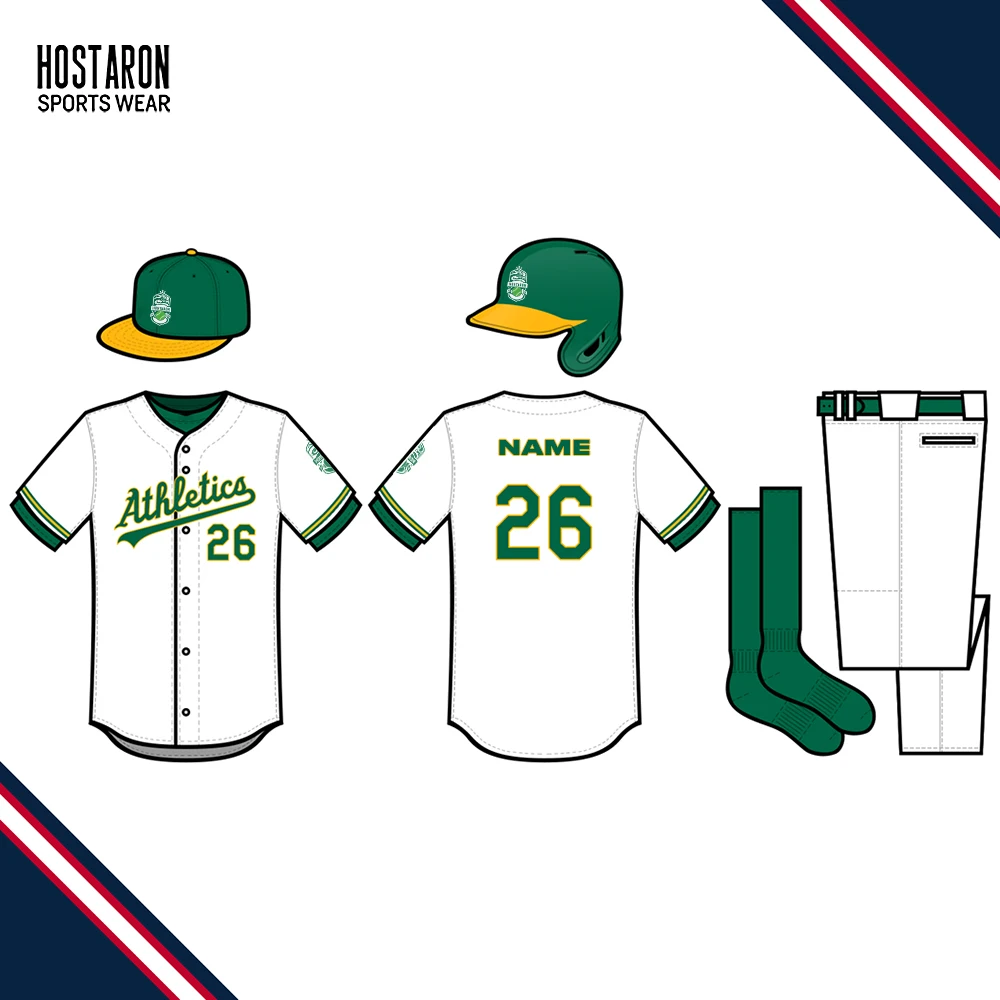 HOSTARON OEM Custom Manufacturer Blank Fashion Baseball Shirts Uniform Wholesale Custom Design Retro Pinstripe Baseball Jersey