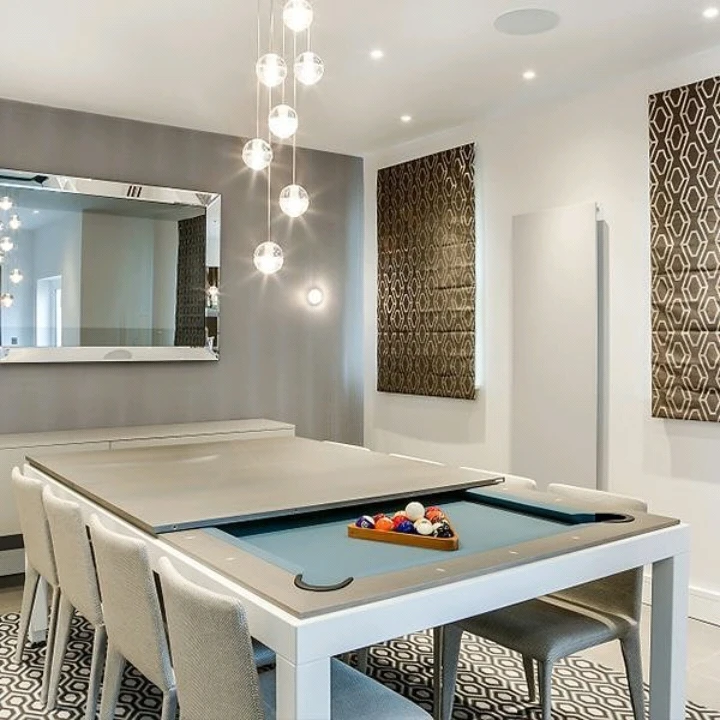 2021 Xingsheng billiards factory outdoor and indoor dining pool table modern designs cheap billiards table for sale