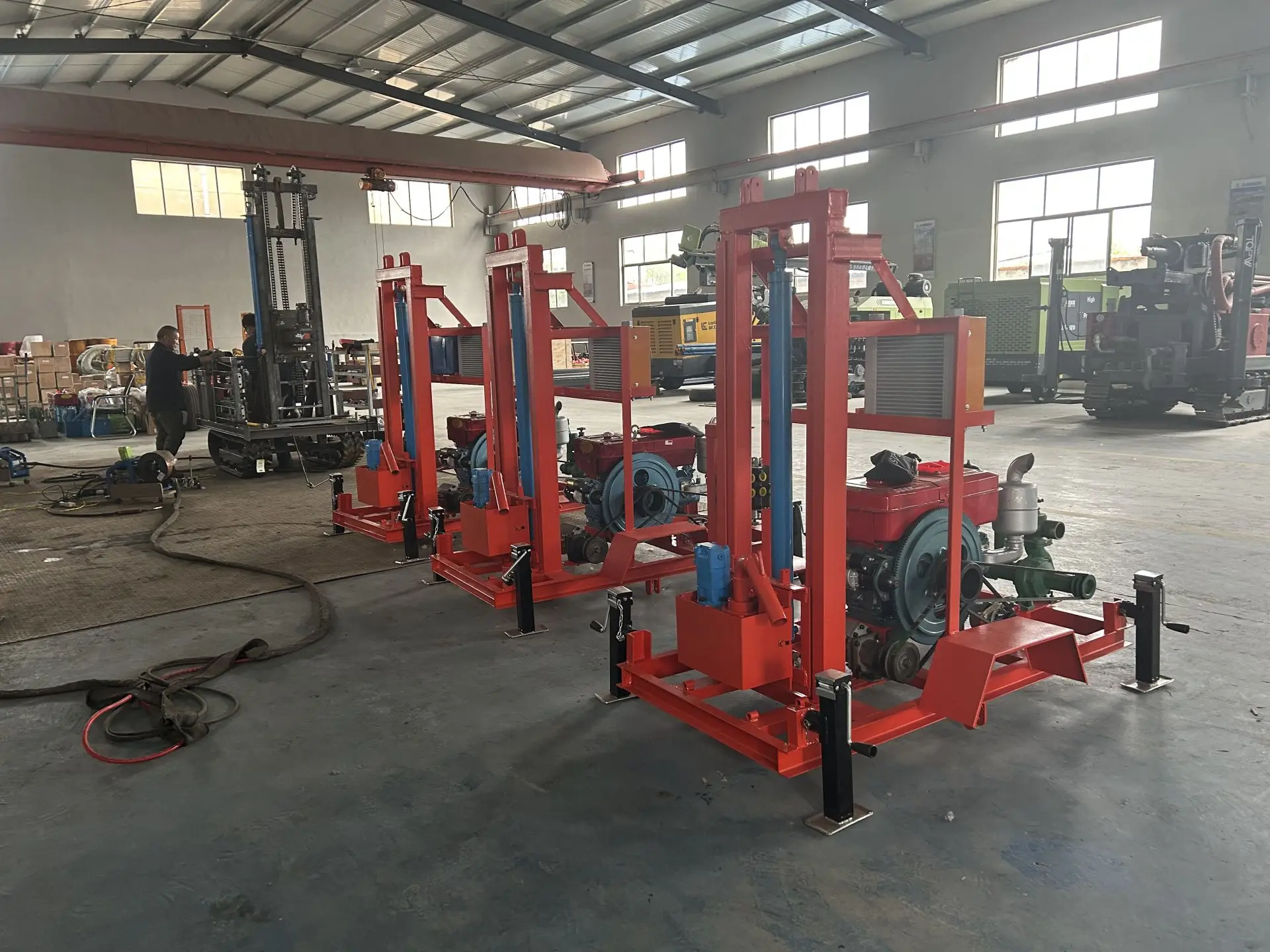 Professional supply 200m /180m small household portable Mine Drilling Rig