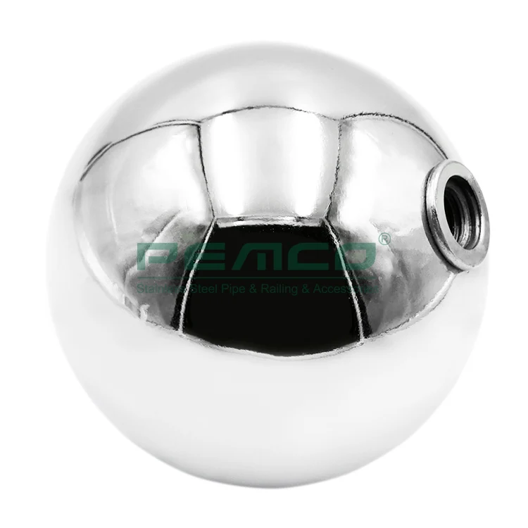 Custom factory Stainless steel 304/316 handrail  joint handrail Hollow Ball