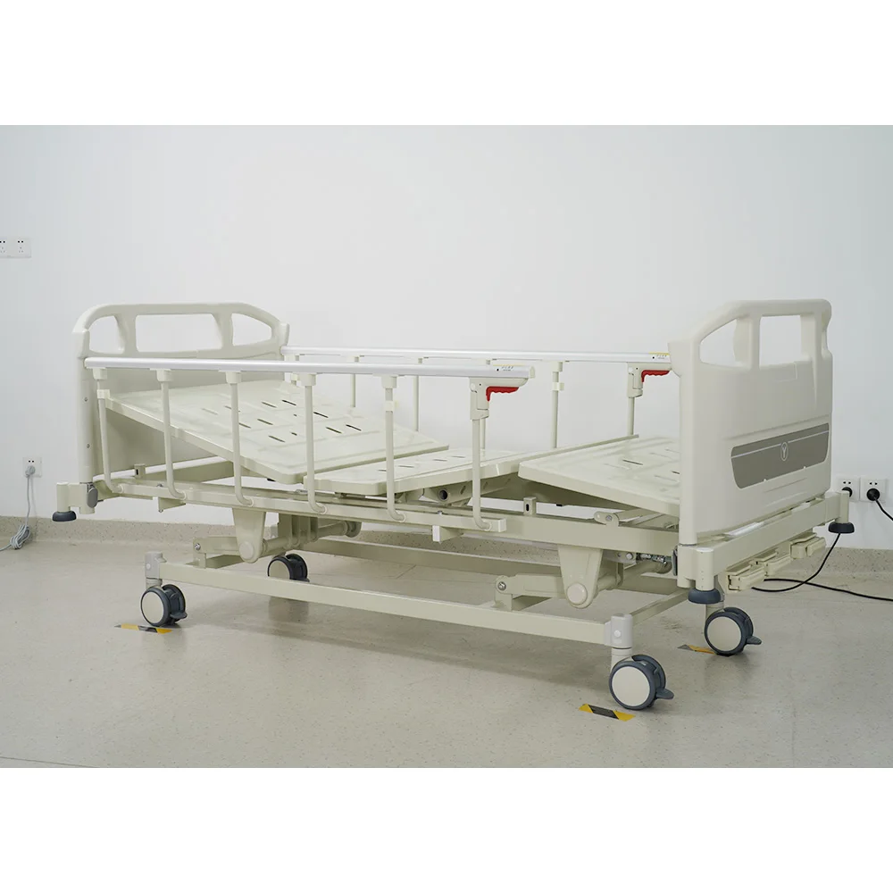YX-D-4(y302) Modern Design 3 crank  hospital bed three function manual patient bed Hospital Furniture 3 Crank Medical Bed