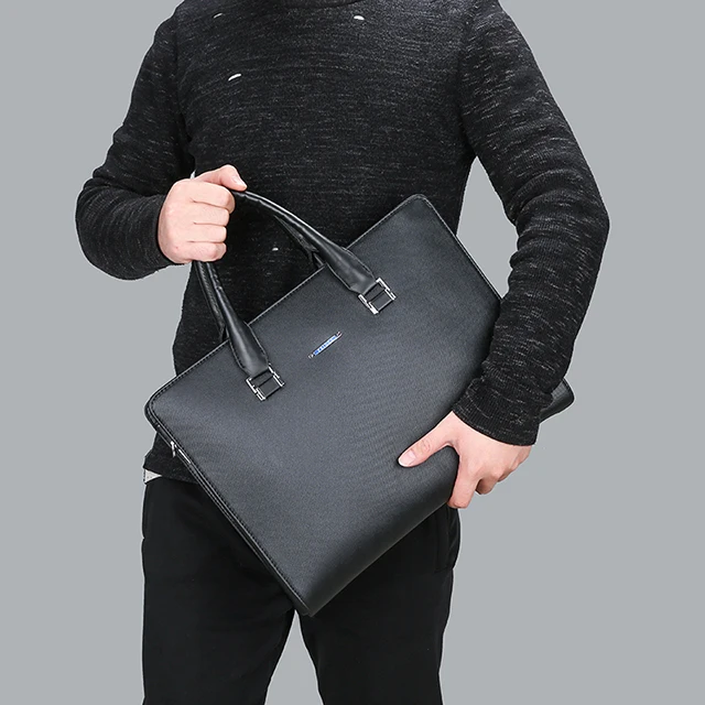 Портфель мужской из экокожи модная повседневная сумка для компьютера деловой мессенджер на