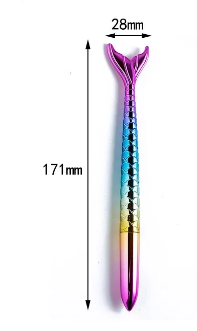 Creative novelty colorful fish  shape ballpoint pen