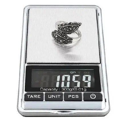 black mini digital pocket weight scale 500g 0.01g