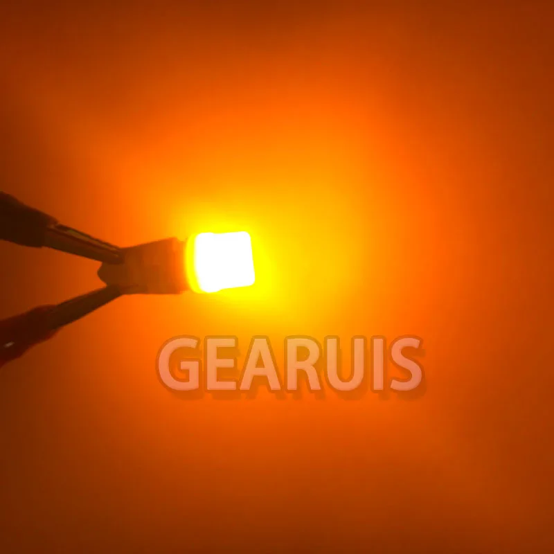 T10 3D противотуманные линзы керамические 3 SMD 2835 Светодиодные 40 мА габаритные огни W5W 501 168 192 Автомобильные клиновидные лампы для номерного знака автомобильный Стайлинг 12 В