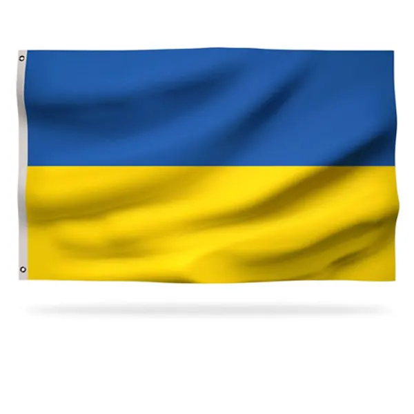 Флаг MELEX Украина цифровая печать логотип украинский флаг 100% Шелкография 2x3 3x5 Украины