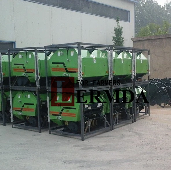 Поставка из Китая установленная на тракторе машина 0850 небольшого круглого пресс-подборщика