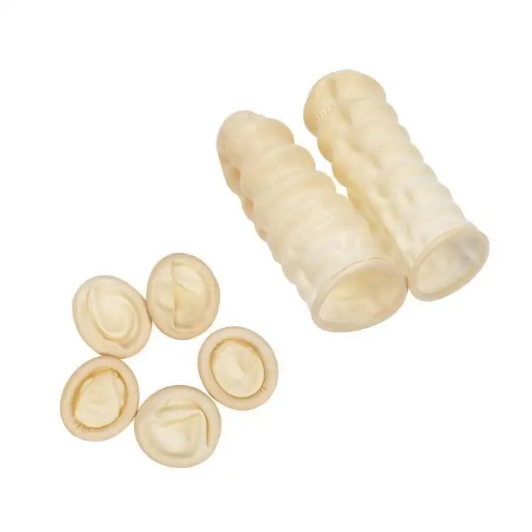 Dentist use dental product non-slip personal care nitrile latex finger cot