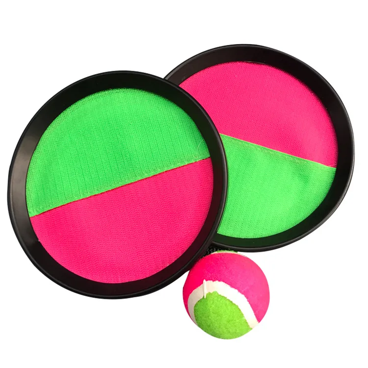 Colorful Funny Outdoor Sport design Stickey Throw and Catch Ball Game Set