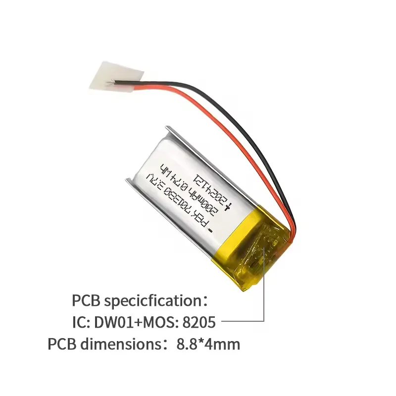 PEEIK 701330 200mAh 3.7V Smartwatch Low Self-Discharge Best-selling Batteries support customization Bluetooth Tracker