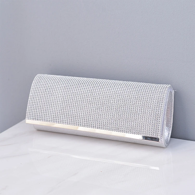 N564 Glitter gold party diamonds handbags luxury evening purses rhinestone party bag clutch